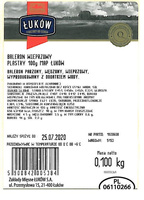 Baleron wieprzowy plastry 100 g Łuków