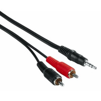Kabel Jack 3,5mm HAMA 2xCinch 2m