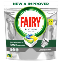 Fairy Platinum Plus All in One Yellow Kapsułki do zmywarek 70 szt. 1043 g