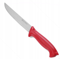 Nóż HACCP do mięsa, 15cm - czerwony Hendi