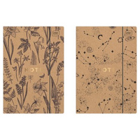 Teczka z gumką A4+ Kraft z HS INTERDRUK