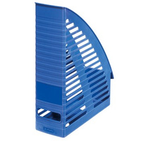 Pojemnik na dokumenty Herlitz pionowy plastikowy  Imperial niebieski