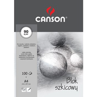 Canson blok szkicownik A4 90 g 100 arkuszy