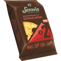 Serovia #2 dojrzewający ser typ Szwajcarski tłusty kawałek 250g