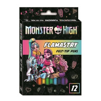 Flamastry 12 kolorów Monster High