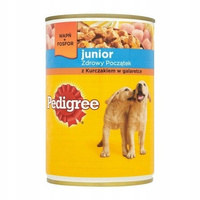 Pedigree Junior z kurczakiem w galaretce Karma pełnoporcjowa 400 g