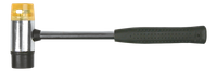 Młotek blacharski,guma/plastik, 35 mm, trzonek metalowy