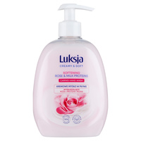 Luksja Creamy & Soft Kremowe mydło w płynie Róża i Proteinymleka 500ml