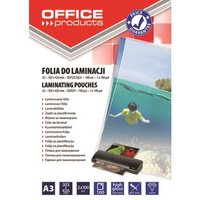 Folia do laminowania OFFICE PRODUCTS A3 2x100mikr 100szt transparentna