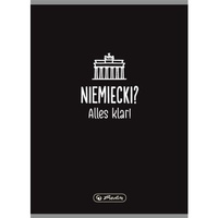 Zeszyt Herlitz A5 60 kratka J. Niemiecki