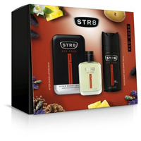 STR8 Red Code Zestaw: woda pogoleniu 50ml + dezodorant w aerozolu 150ml