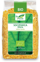 SOCZEWICA ŻÓŁTA BIO 400 g