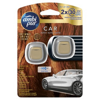 Ambi Pur Car Wood Samochodowy odświeżacz powietrza 2x2 ml