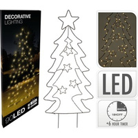 Pik ogrodowy choinka 90led