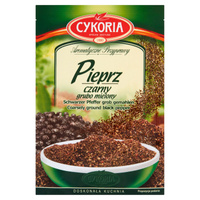 Cykoria Aromatyczne Przyprawy Pieprz czarny grubo mielony 20 g