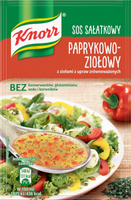 Knorr Sos sałatkowy paprykowo-ziołowy 9 g