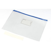 Koperta A4 z suwakiem płaska  miks kolorów Panta Plast