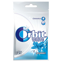 Orbit White Freshmint Guma do żucia bez cukru 35 g (25 drażetek)