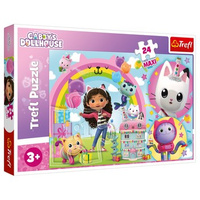 Trefl Puzzle 24 Maxi - Koci Domek Gabi