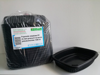 Guillin Polska Pojemniki obiadowe PP do dań gorących na wynos jednokomorowe 40 szt.