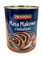 MASA MAKOWA Z BAKALIAMI b/k 900G PROSPONA 900g