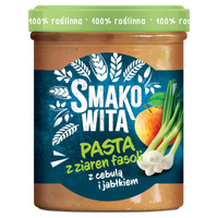 Smakowita Pasta z ziaren fasoli z cebulą i jabłkiem 180g