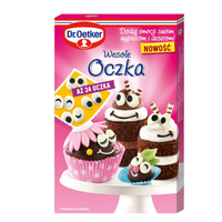 Dr. Oetker Dekoracje cukrowe wesołe oczka 10 g (24 sztuki)