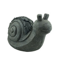 Ozdoba ogrodowa ślimak