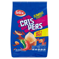 Felix Crispers Orzeszki ziemne smażone w skorupce o smaku paprykowym 125 g