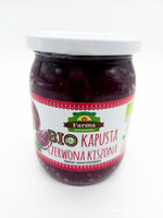 Bio kapusta czerwona kiszona Farma Świętokrzyska 480g