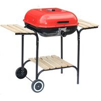 Grill prostokątny Activa  wózek z pokrywą 46 cm Activa