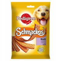 Pedigree Schmackos Multi Mix Karma uzupełniająca dla dorosłych psów 144 g (20 sztuk)