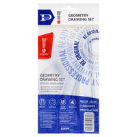 Zestaw kreślarski Memobe by Pratel z linijką 20cm