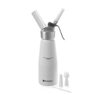 Zestaw - Syfon do bitej śmietany + naboje 10 szt. Hendi