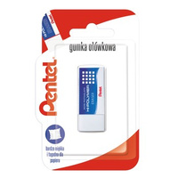 Pentel Gumka ołówkowa średnia ZEH10 x 1 sztuka, blister