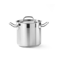 Garnek wysoki z pokrywką 3l Hendi