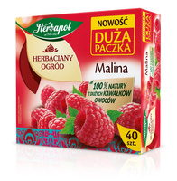 Herbapol Herbaciany Ogród Herbatka owocowo-ziołowa malina 108 g (40 x 2,7 g)
