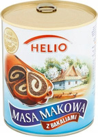Helio Masa makowa z bakaliami 850 g