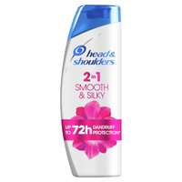 Head & Shoulders Smooth & Silky 2 w 1 Szampon przeciwłupieżowy 360ml