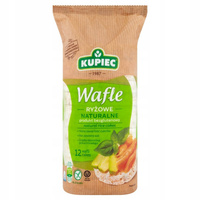 Kupiec Wafle ryżowe naturalne 120 g (12 sztuk)