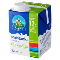 Łowicz Śmietanka łowicka UHT 12% 500 ml
