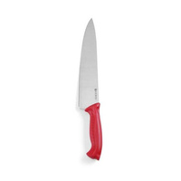 Nóż HACCP kucharski 24cm - czerwony Hendi