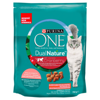 PURINA ONE DualNature Pełnoporcjowa karma dla dorosłych kotów z żurawiną 750 g