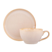 Filiżanka 200 ml ze spodkiem 15 cm w opasce Sand Altom Design