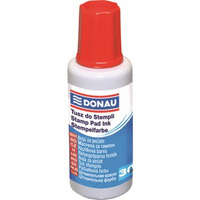 Tusz do pieczątek DONAU 30ml czerwony