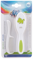 SZCZOTKA DO WŁOSÓW MIĘKKA ZgRZEBYKIEM CANPOL BABIES 2/417