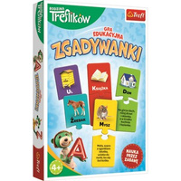 Trefl Rodzina Treflików Gra edukacyjna zgadywanki