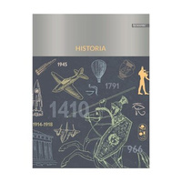 Zeszyt tematyczny - Historia, A5 60 kartek, kratka, Beniamin