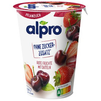Alpro Produkt sojowy truskawka-wiśnia-daktyle 400g