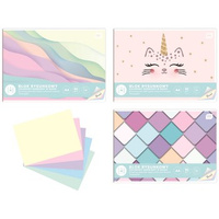 Blok rysunkowy kolorowy barwiony w masie A4 10 Pastel INTERDRUK